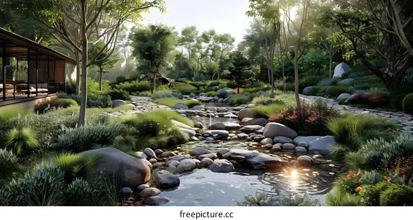 Natural Landscape Garden Design