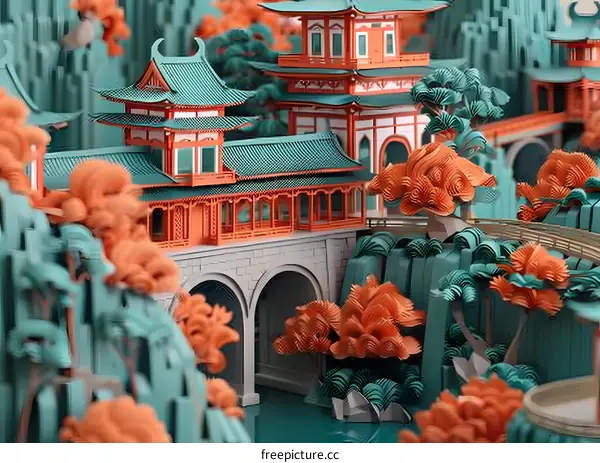 A Miniature Chinese Village