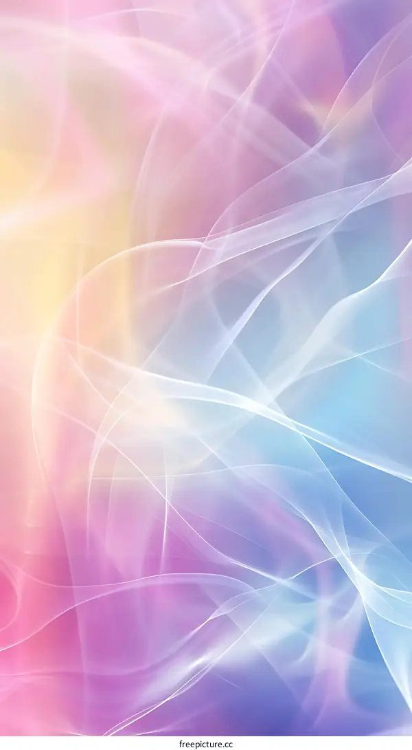 Abstract Colorful Swirls Background
