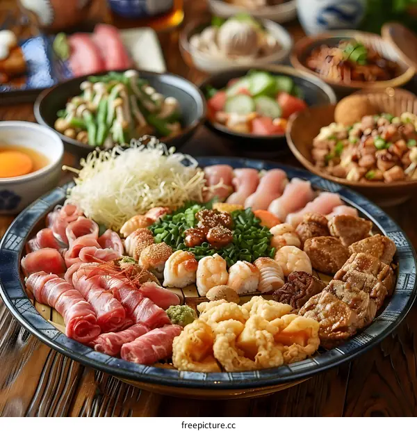 Japanese Food Platter