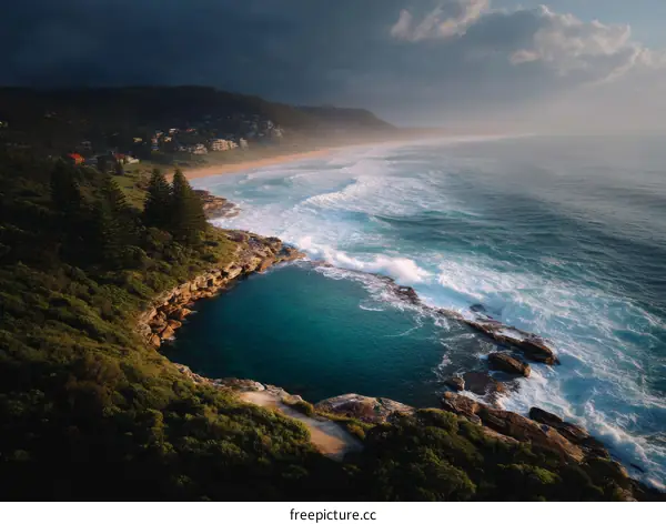 Coastal Serenity at Sunrise