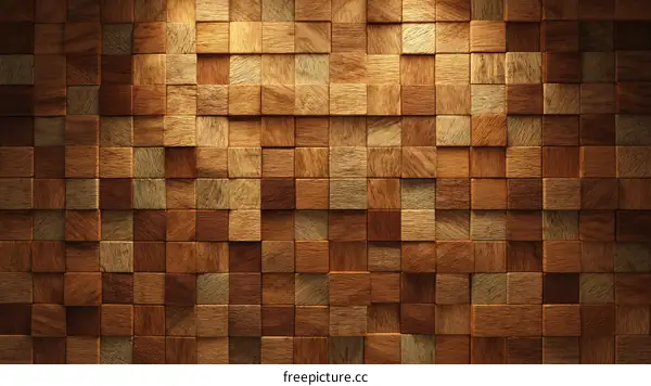 Abstract Wood Block Pattern Background Design