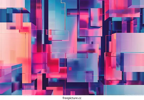Abstract Geometric Shapes Background