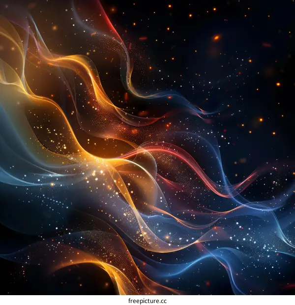 Cosmic Elegy: Fire and Ice Intertwined