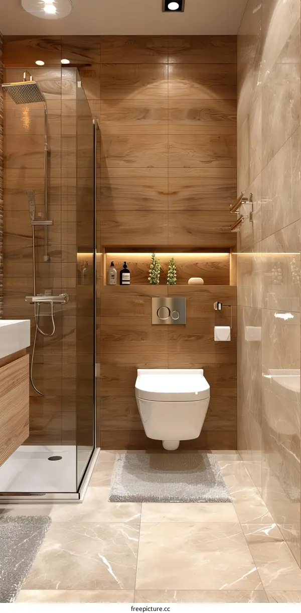 Modern Minimalist Contemporary Bathroom Design