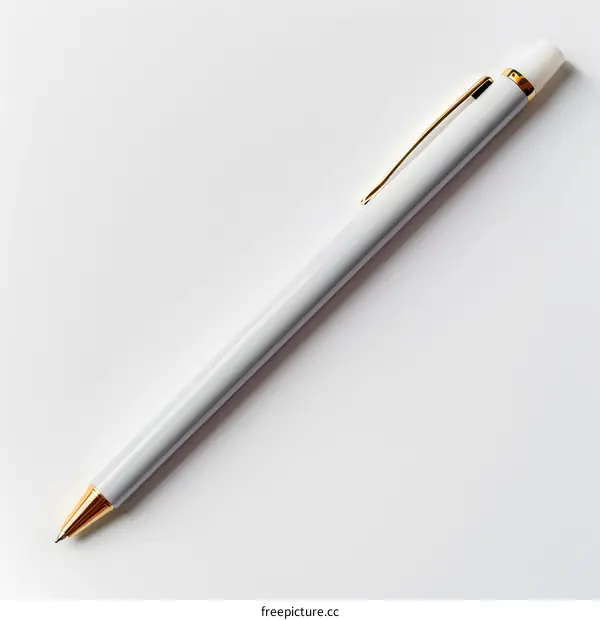 White Pen on a White Background