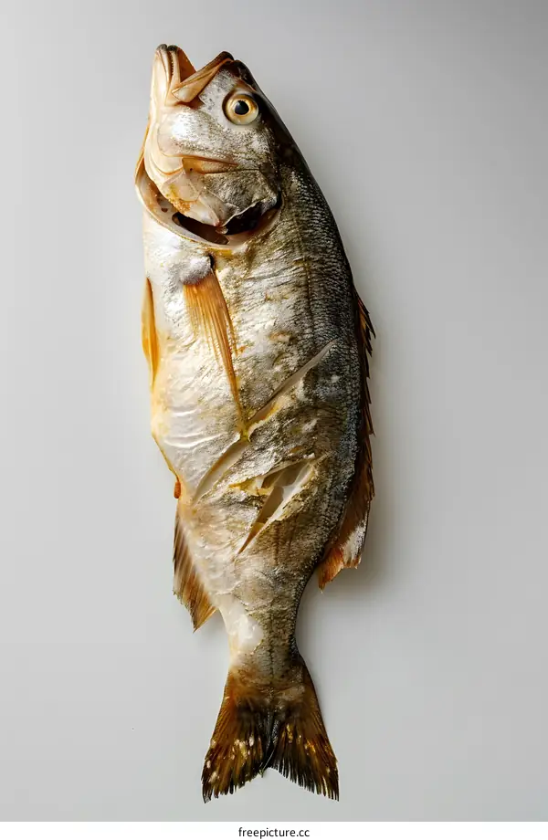 Dried yellow croaker fish