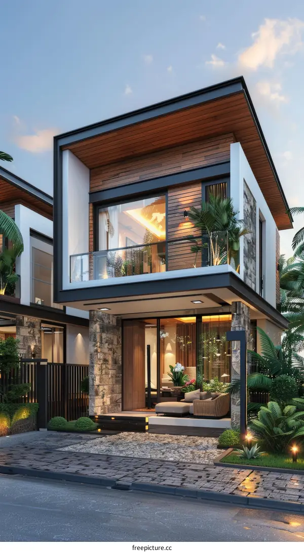 Modern style villa in Da Nang, Vietnam