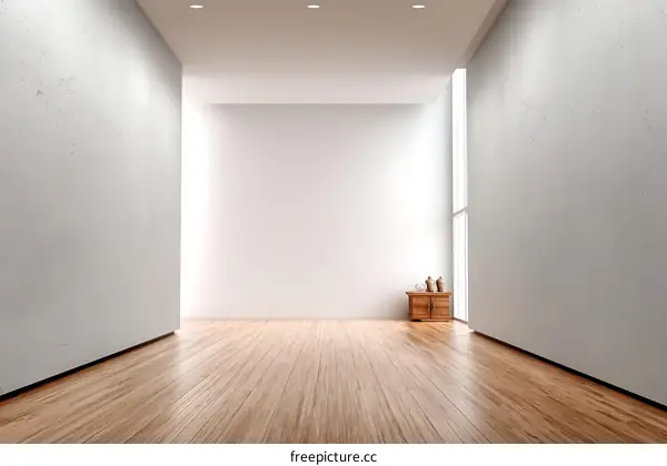 Empty Modern Interior Design Studio