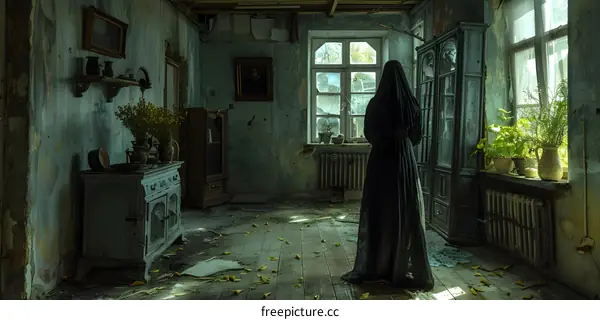 Nun in a Haunted House