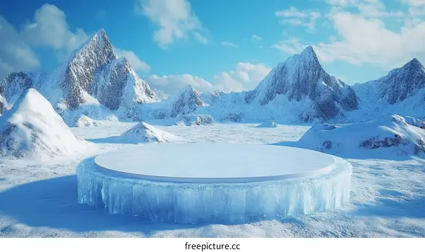 Winter Wonderland Frozen Stage