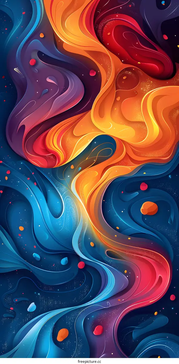 Wavy Multicolor Gradient