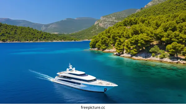 Luxury Yacht Cruising in the Mediterranean