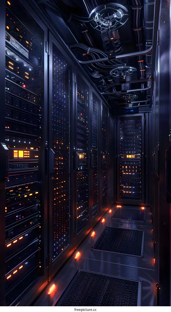 Server Room Data Center Network Technology