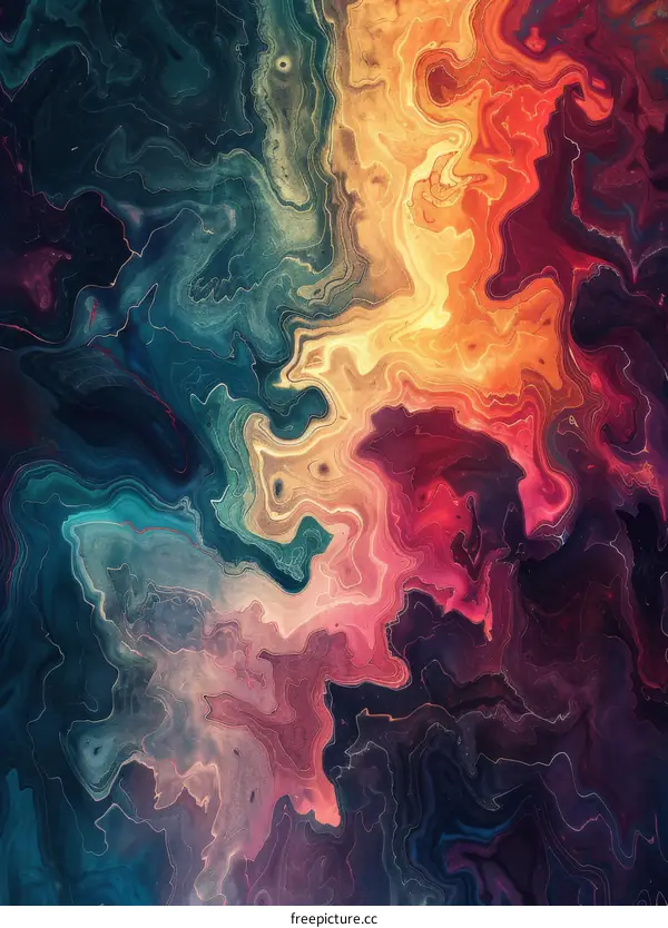 Colorful marble texture