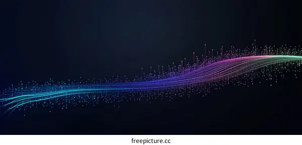 Abstract Colorful Data Flow Design