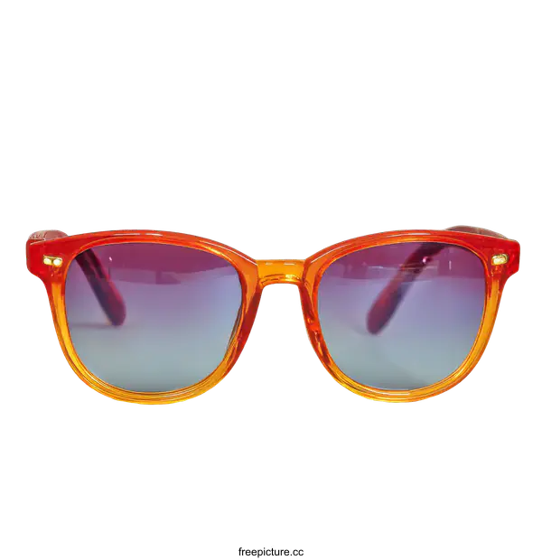 [Transparent Background PNG]Colorful Gradient Sunglasses