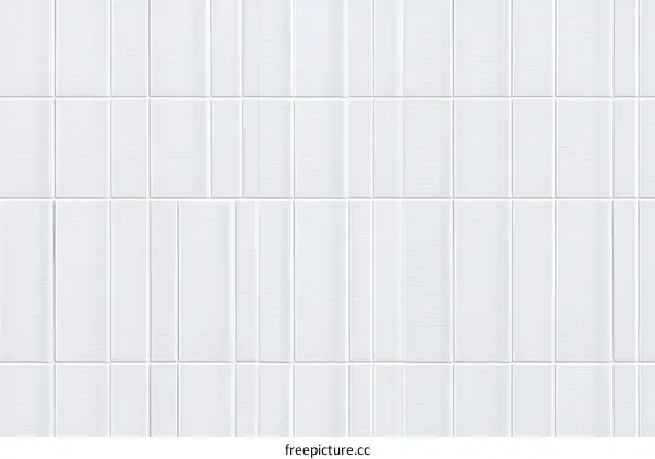 Modern White Rectangular Tiles Background Design
