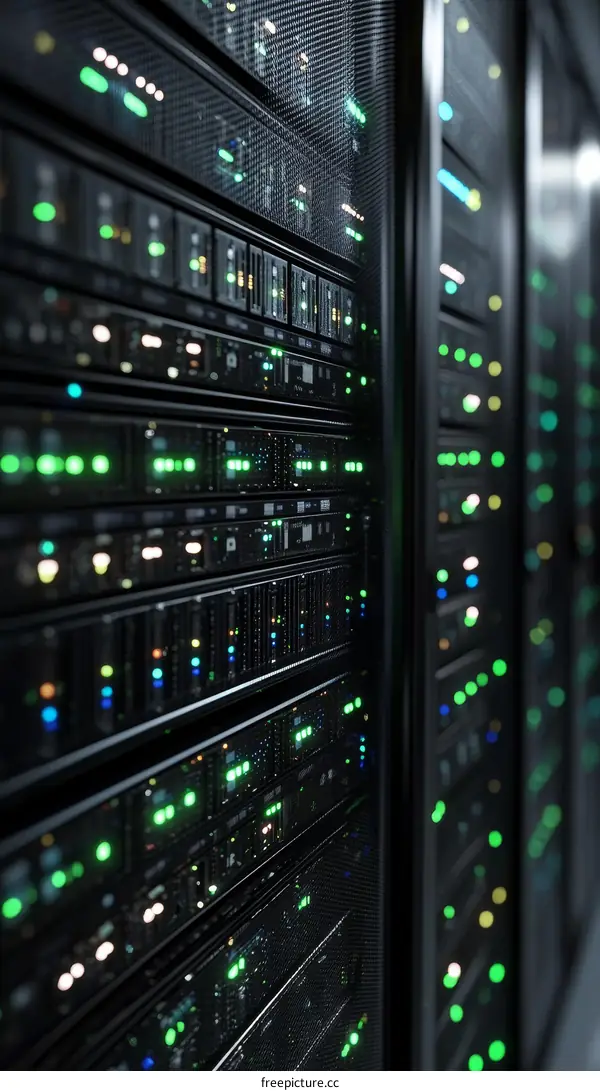 Modern Data Center Server Racks