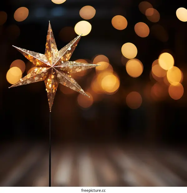 Ornament in the shape of a star