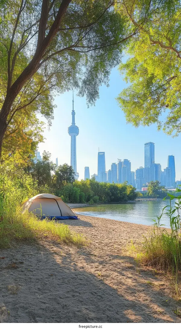 City Park Camping by the River