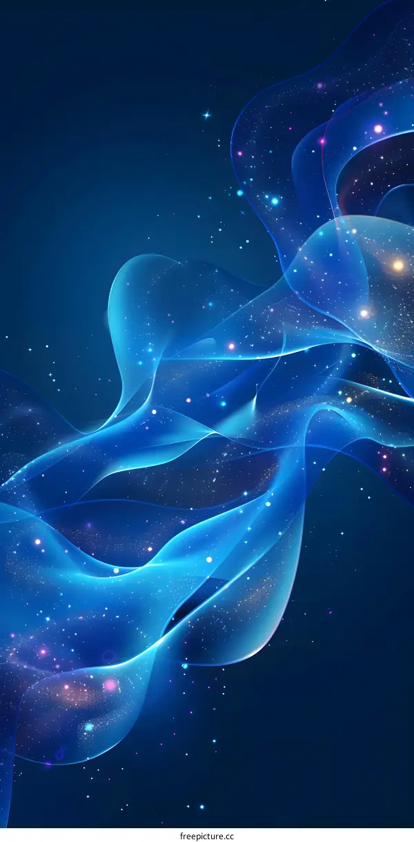 Blue abstract background