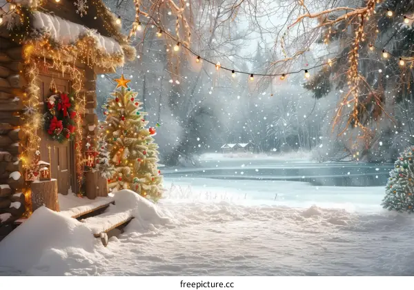 A Snowy Christmas Eve