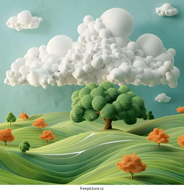 Surreal Landscape Painting