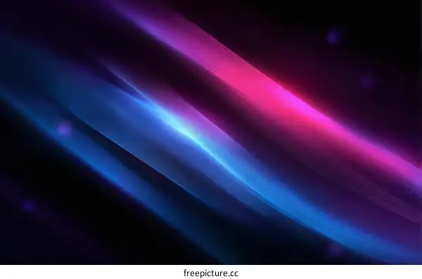 Abstract Light Waves Background Design