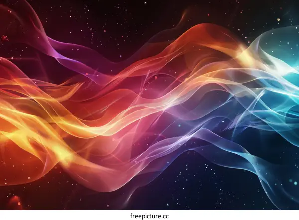 Mesmerizing Nebula in Vibrant Colors