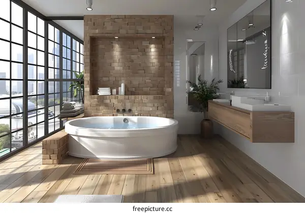 Modern Bathroom Design with Simple Style