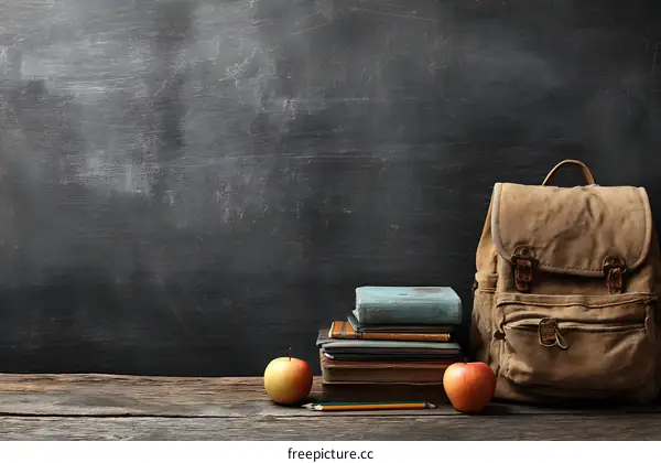 Back to School School Supplies and Books