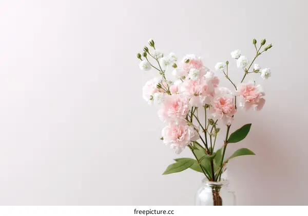 Delicate Pink and White Flower Arrangement
