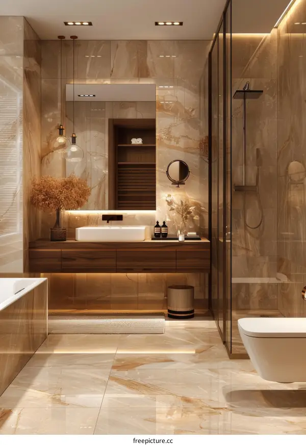 Luxury Modern Bathroom Interior Design