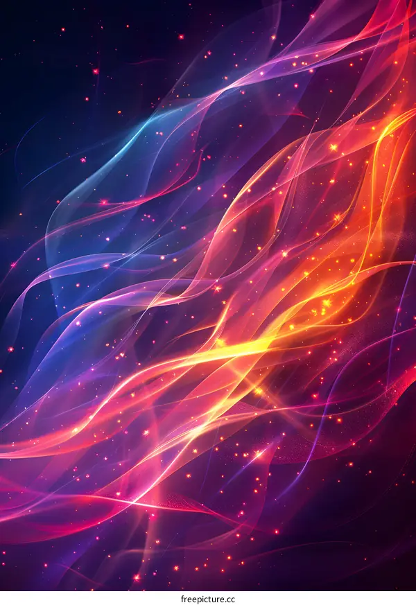 Colorful Glowing Light Effect