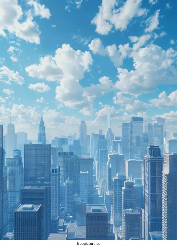 Steel and Glass Metropolis