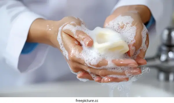 Washing Hands with Soap and Water  Hygiene and Sanitation