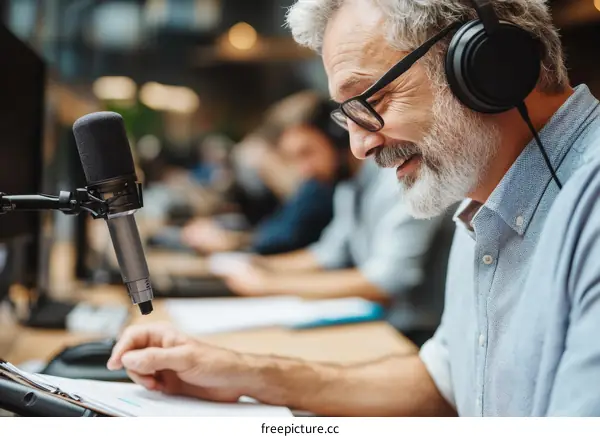 Business Conference Call Center Audio Visual