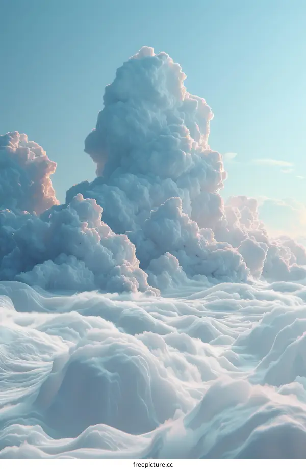 Amazing Cumulus Cloudscape