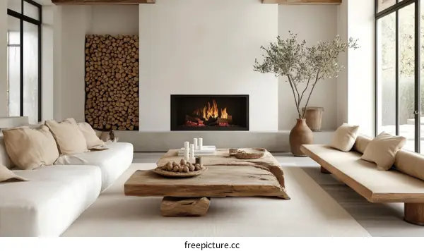 Modern Minimalist Living Room Interior Design