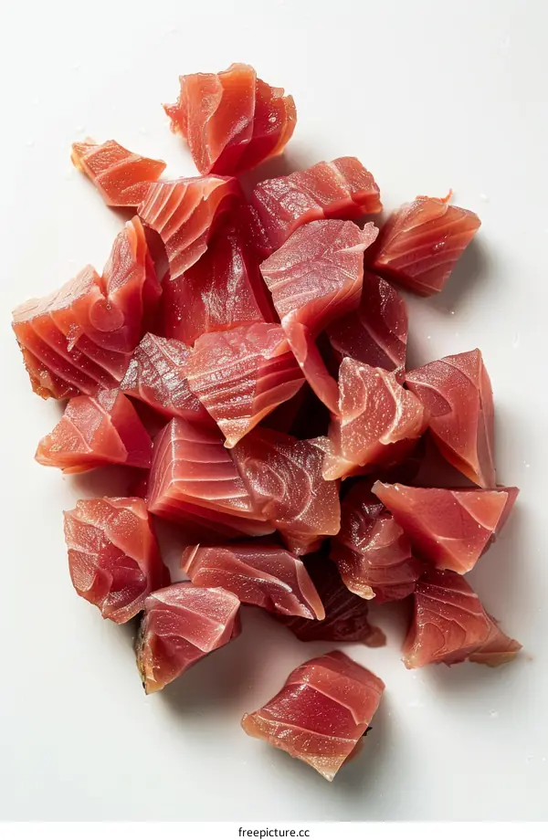 Diced Raw Tuna: Healthy & Delicious Seafood