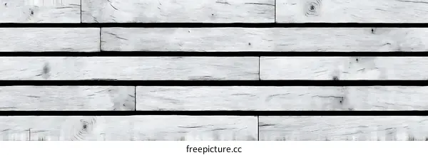 Whitewashed Wood Plank Background Texture