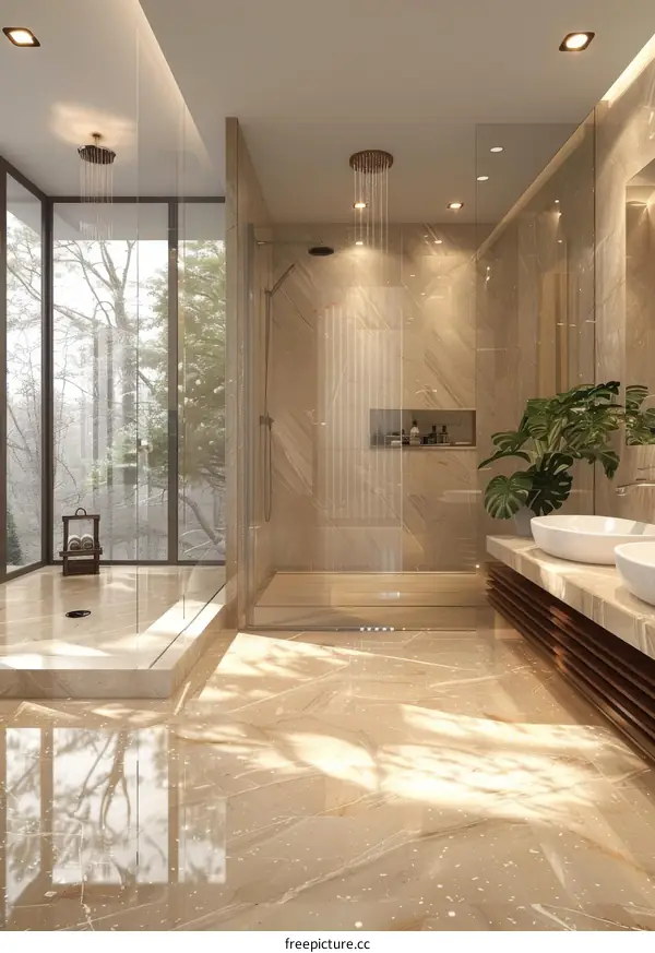 Modern Luxury Bathroom Interior Design