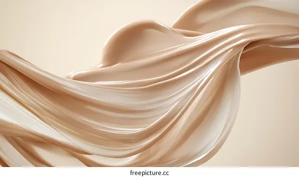 Liquid Foundation Texture Art Design