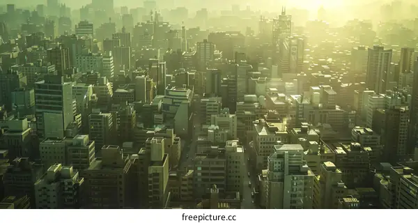 A City of Green Buildings - Sustainable Urban Architecture