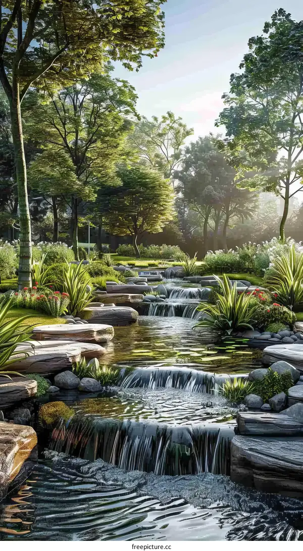 Landscape Design Rendering:  A Vision of Beauty