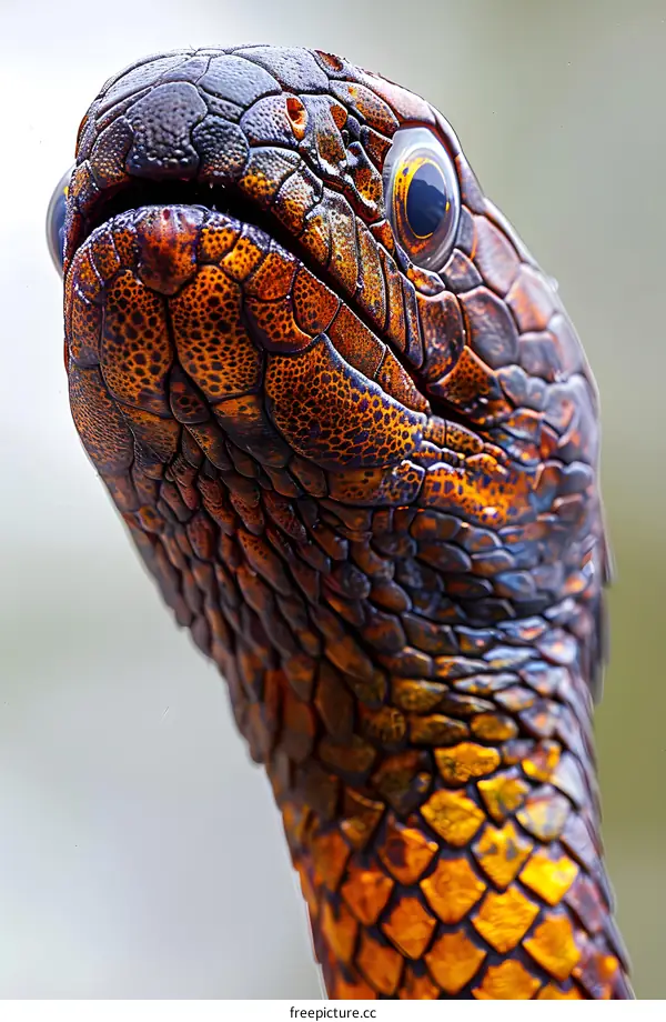 The Head of a Reptile