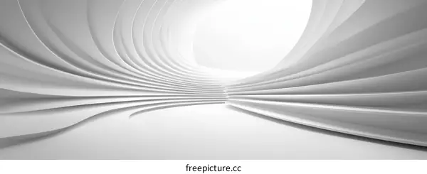 Abstract Architectural Design Interior Space