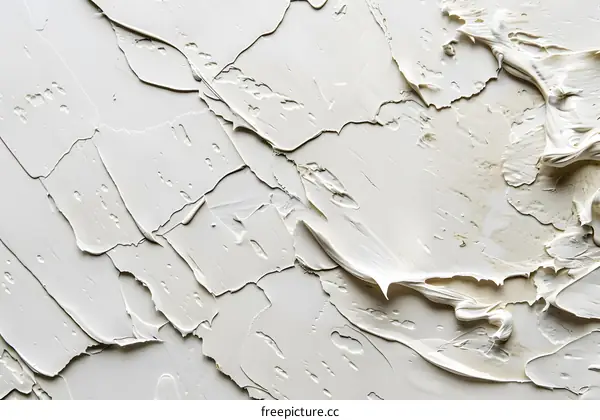 White Oil Paint Texture