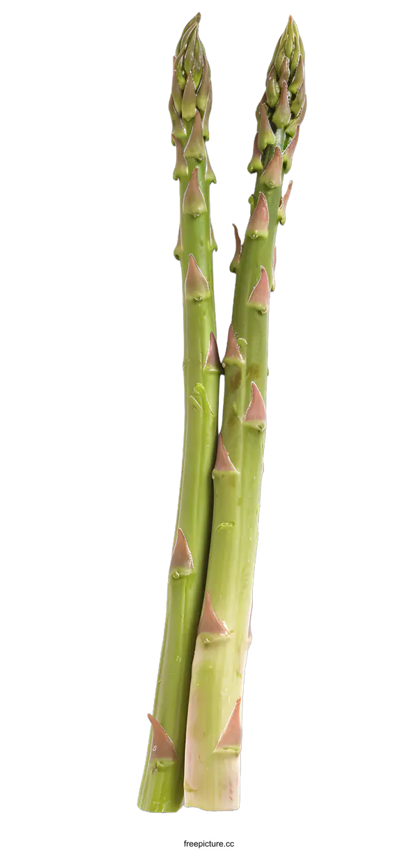 [Transparent Background PNG]Fresh Green Asparagus Vegetable